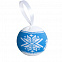Шар новогодний «Зенит», голубой с логотипом в Екатеринбурге заказать по выгодной цене в кибермаркете AvroraStore