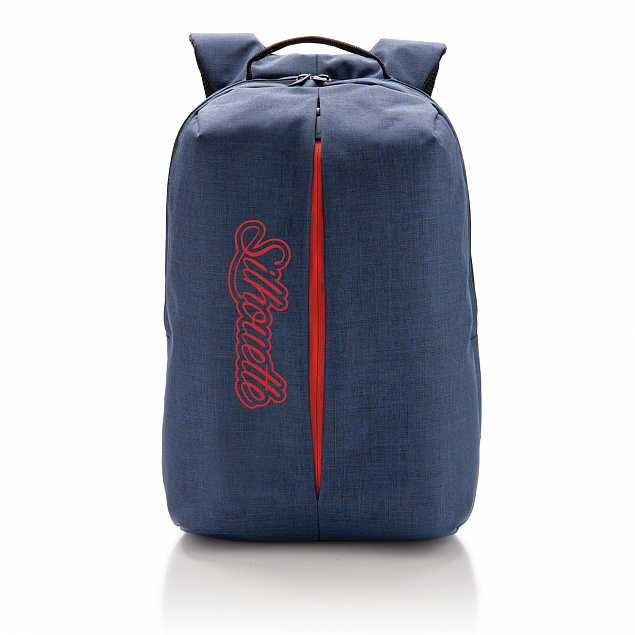 Рюкзак Smart, синий с логотипом в Екатеринбурге заказать по выгодной цене в кибермаркете AvroraStore