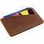Чехол для карточек inStream, коричневый с логотипом в Екатеринбурге заказать по выгодной цене в кибермаркете AvroraStore