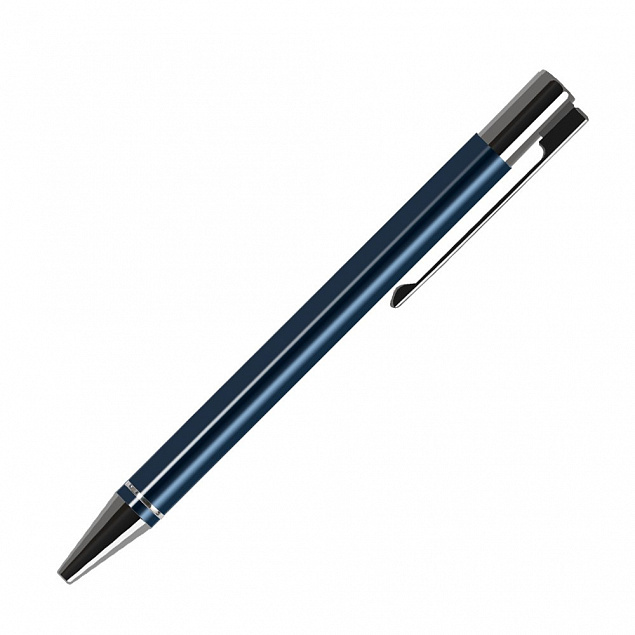 Шариковая ручка Regatta, синяя с логотипом в Екатеринбурге заказать по выгодной цене в кибермаркете AvroraStore
