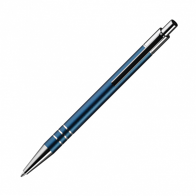 Шариковая ручка City, синяя с логотипом в Екатеринбурге заказать по выгодной цене в кибермаркете AvroraStore