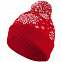 Шапка Snow Fairy, красная с логотипом в Екатеринбурге заказать по выгодной цене в кибермаркете AvroraStore