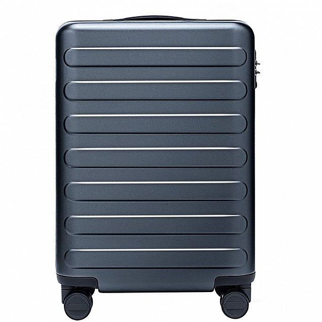 Чемодан Rhine Luggage, темно-серый с логотипом в Екатеринбурге заказать по выгодной цене в кибермаркете AvroraStore