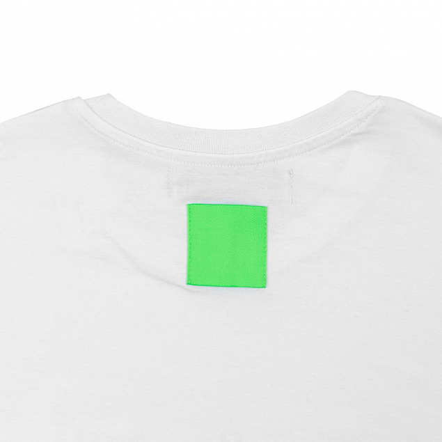 Лейбл тканевый Epsilon, L, зеленый неон с логотипом в Екатеринбурге заказать по выгодной цене в кибермаркете AvroraStore