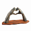 Скульптура "Люблю" с логотипом в Екатеринбурге заказать по выгодной цене в кибермаркете AvroraStore
