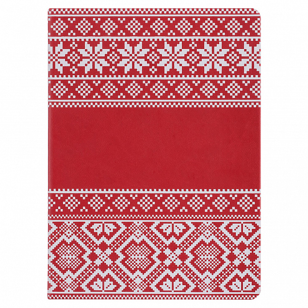 Ежедневник Скандик, недатированный, красный с логотипом в Екатеринбурге заказать по выгодной цене в кибермаркете AvroraStore