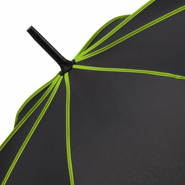Зонт-трость Seam, зеленое яблоко с логотипом в Екатеринбурге заказать по выгодной цене в кибермаркете AvroraStore