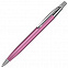 Ручка шариковая EPSILON,, розовый/хром, металл с логотипом в Екатеринбурге заказать по выгодной цене в кибермаркете AvroraStore