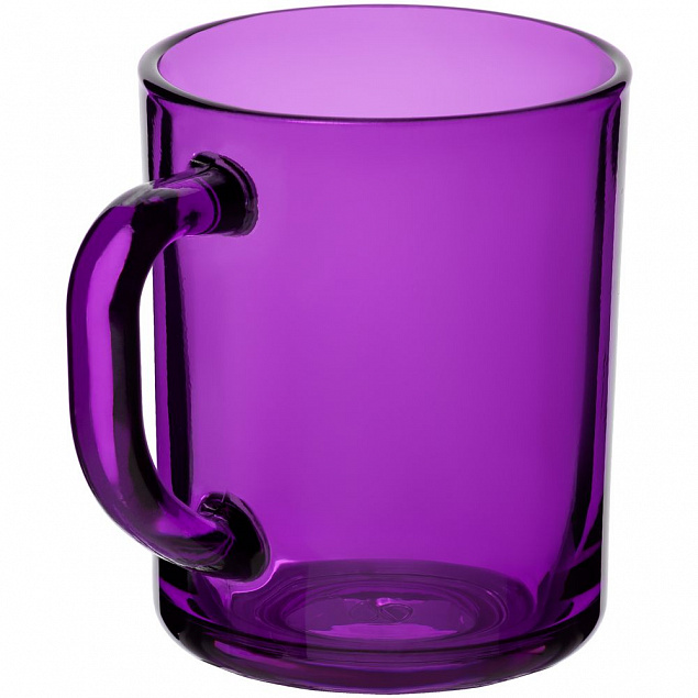 Кружка Enjoy, фиолетовая с логотипом в Екатеринбурге заказать по выгодной цене в кибермаркете AvroraStore
