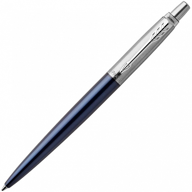 Ручка шариковая Parker Jotter Royal Blue CT с логотипом в Екатеринбурге заказать по выгодной цене в кибермаркете AvroraStore