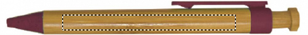 Ручка шариковая из бамбука с логотипом в Екатеринбурге заказать по выгодной цене в кибермаркете AvroraStore
