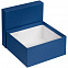 Коробка Satin, большая, синяя с логотипом в Екатеринбурге заказать по выгодной цене в кибермаркете AvroraStore