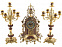 Композиция «Герцог Альба»: интерьерные часы с подсвечниками с логотипом в Екатеринбурге заказать по выгодной цене в кибермаркете AvroraStore