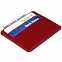 Чехол для карточек Nebraska, красный с логотипом в Екатеринбурге заказать по выгодной цене в кибермаркете AvroraStore