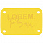 Лейбл Latte, S, желтый с логотипом в Екатеринбурге заказать по выгодной цене в кибермаркете AvroraStore