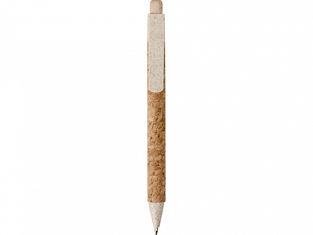 Ручка из пробки и переработанной пшеницы шариковая «Mira» с логотипом в Екатеринбурге заказать по выгодной цене в кибермаркете AvroraStore