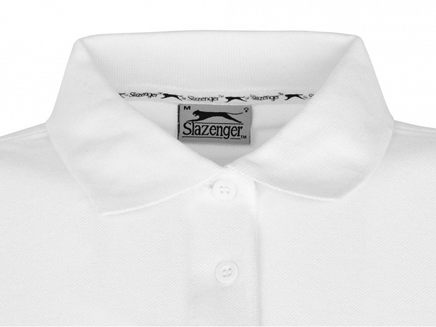 Рубашка поло Forehand женская, белый с логотипом в Екатеринбурге заказать по выгодной цене в кибермаркете AvroraStore