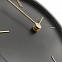 Часы настенные Bronco Thelma, черные с логотипом в Екатеринбурге заказать по выгодной цене в кибермаркете AvroraStore