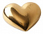 Фарфоровое сердце Golden Heart с логотипом в Екатеринбурге заказать по выгодной цене в кибермаркете AvroraStore