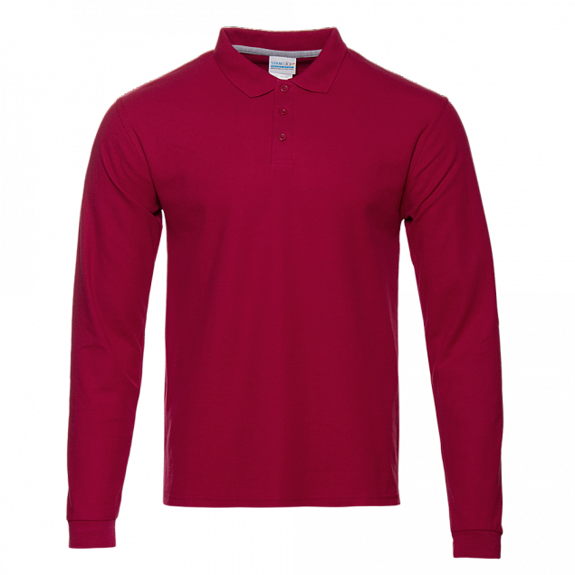 Рубашка поло StanPolo Бордовый с логотипом в Екатеринбурге заказать по выгодной цене в кибермаркете AvroraStore