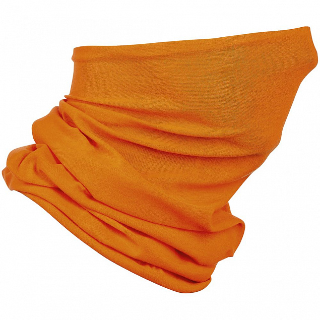 Многофункциональная бандана Bolt, оранжевая с логотипом в Екатеринбурге заказать по выгодной цене в кибермаркете AvroraStore