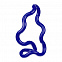 Антистресс «Змейка», синий с логотипом в Екатеринбурге заказать по выгодной цене в кибермаркете AvroraStore