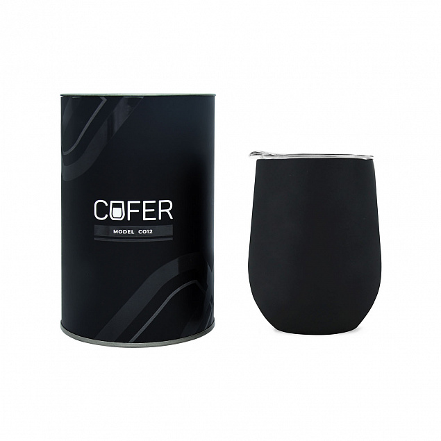 Набор Cofer Tube софт-тач CO12s black, черный  с логотипом в Екатеринбурге заказать по выгодной цене в кибермаркете AvroraStore