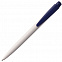 Ручка шариковая Senator Dart Polished, бело-синяя с логотипом в Екатеринбурге заказать по выгодной цене в кибермаркете AvroraStore