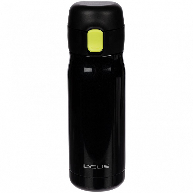 Термобутылка One Touch, черная с логотипом в Екатеринбурге заказать по выгодной цене в кибермаркете AvroraStore