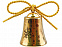 Рождественский колокольчик «Gold» с логотипом в Екатеринбурге заказать по выгодной цене в кибермаркете AvroraStore