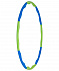 Обруч массажный Hula Hoop, сине-зеленый с логотипом в Екатеринбурге заказать по выгодной цене в кибермаркете AvroraStore