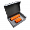 Набор Hot Box E grey (оранжевый) с логотипом в Екатеринбурге заказать по выгодной цене в кибермаркете AvroraStore