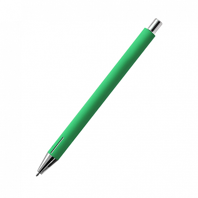 Ручка металлическая Elegant Soft - Зеленый FF с логотипом в Екатеринбурге заказать по выгодной цене в кибермаркете AvroraStore