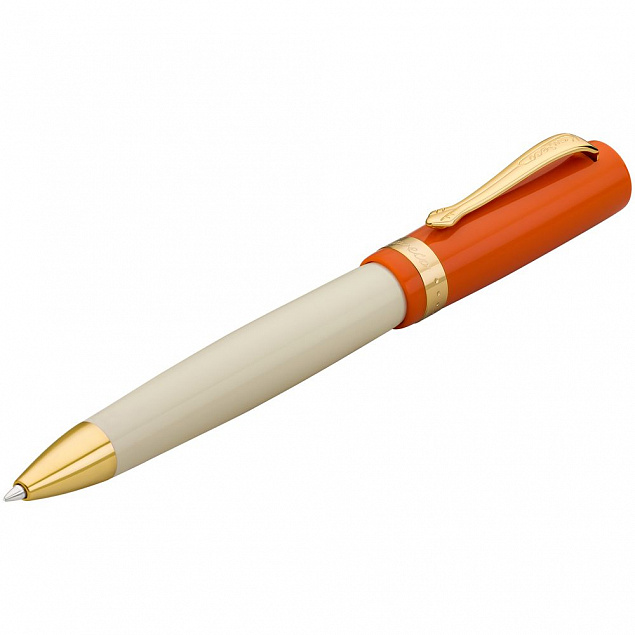 Ручка шариковая Student 70`s Soul, оранжевая с логотипом в Екатеринбурге заказать по выгодной цене в кибермаркете AvroraStore