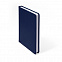 Ежедневник недатированный Duncan, А5,  темно-синий, белый блок с логотипом в Екатеринбурге заказать по выгодной цене в кибермаркете AvroraStore
