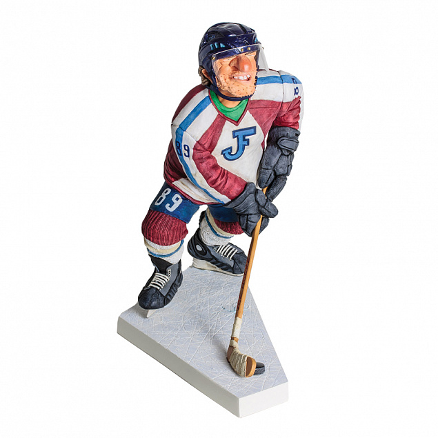 Скульптура "Хоккеист" с логотипом в Екатеринбурге заказать по выгодной цене в кибермаркете AvroraStore