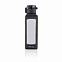 Квадратная вакуумная бутылка для воды, черный с логотипом в Екатеринбурге заказать по выгодной цене в кибермаркете AvroraStore