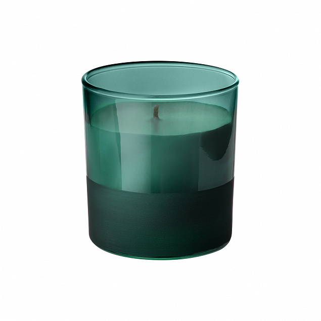 Ароматическая свеча, Emerald, зеленая с логотипом в Екатеринбурге заказать по выгодной цене в кибермаркете AvroraStore