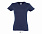 Фуфайка (футболка) IMPERIAL женская,Синий ультрамарин L с логотипом в Екатеринбурге заказать по выгодной цене в кибермаркете AvroraStore