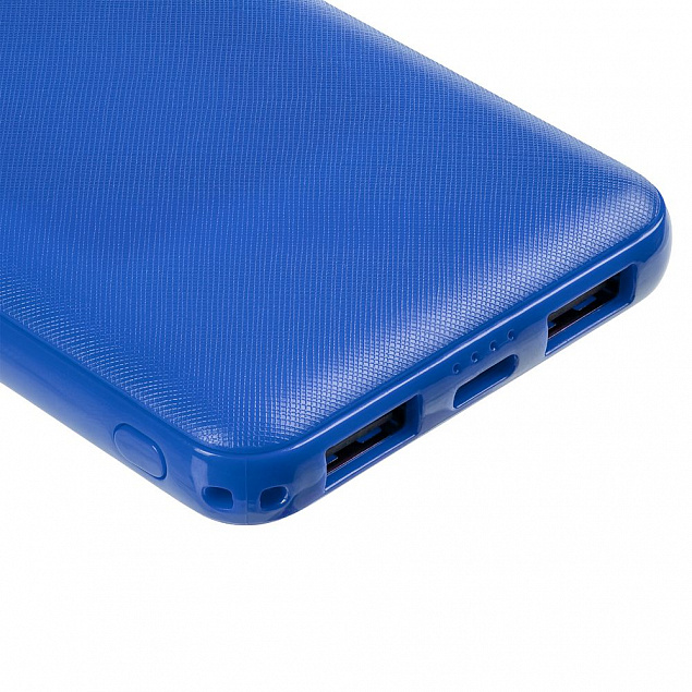 Внешний аккумулятор Uniscend Full Feel Type-C, 5000 мАч, синий с логотипом в Екатеринбурге заказать по выгодной цене в кибермаркете AvroraStore