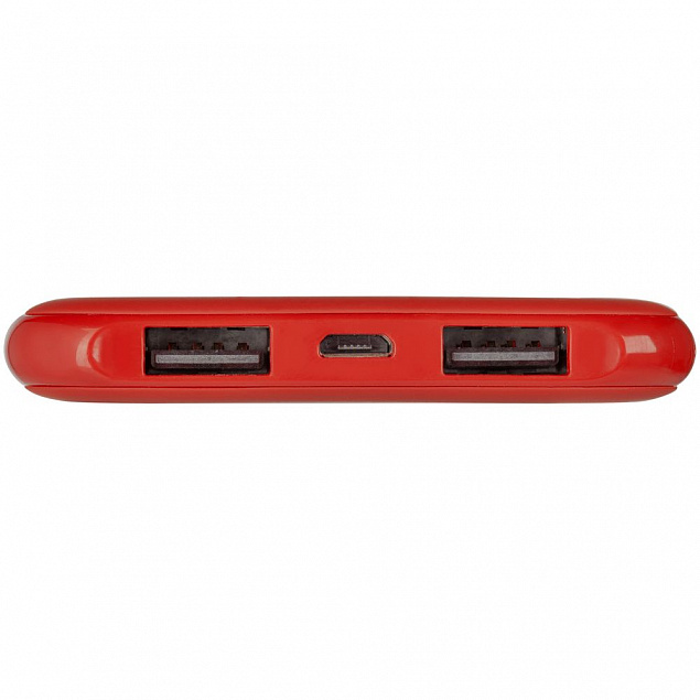 Внешний аккумулятор Uniscend Half Day Compact 5000 мAч, красный с логотипом в Екатеринбурге заказать по выгодной цене в кибермаркете AvroraStore