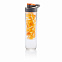 Бутылка для воды Tritan с контейнером для фруктов, 800 мл, оранжевый с логотипом в Екатеринбурге заказать по выгодной цене в кибермаркете AvroraStore