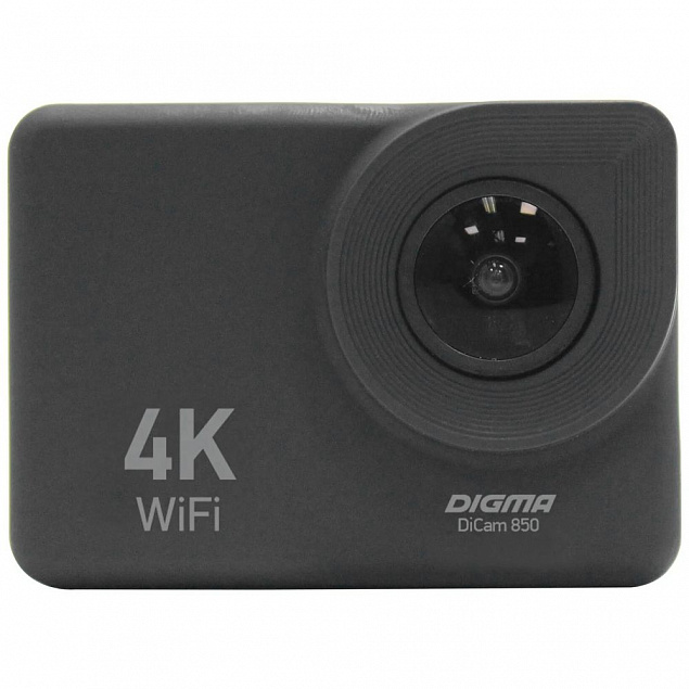 Экшн-камера Digma DiCam 850, черная с логотипом в Екатеринбурге заказать по выгодной цене в кибермаркете AvroraStore