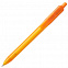 Ручка шариковая Bolide Transparent, оранжевая с логотипом в Екатеринбурге заказать по выгодной цене в кибермаркете AvroraStore