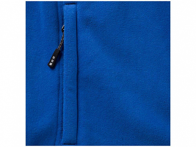 Куртка флисовая Brossard мужская, синий с логотипом в Екатеринбурге заказать по выгодной цене в кибермаркете AvroraStore