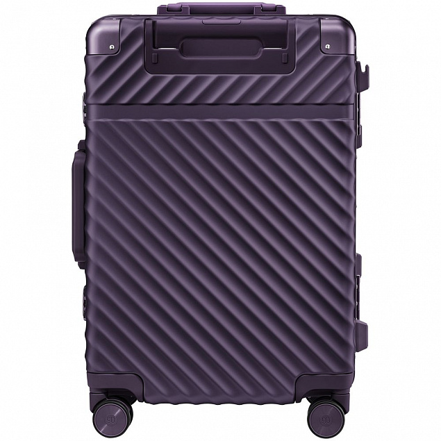 Чемодан Aluminum Frame PC Luggage V1, фиолетовый с логотипом в Екатеринбурге заказать по выгодной цене в кибермаркете AvroraStore