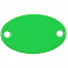 Шильдик металлический Alfa Oval, зеленый неон с логотипом в Екатеринбурге заказать по выгодной цене в кибермаркете AvroraStore