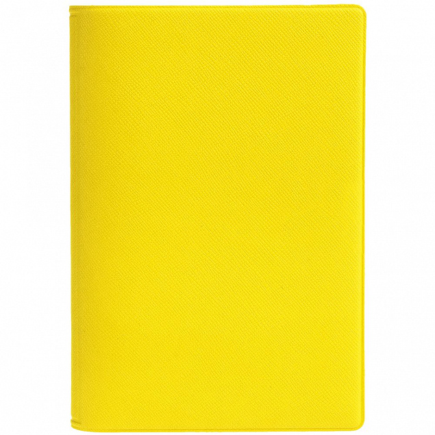 Обложка для паспорта Devon, желтая с логотипом в Екатеринбурге заказать по выгодной цене в кибермаркете AvroraStore
