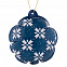 Новогодний самонадувающийся шарик «Скандик», синий с логотипом в Екатеринбурге заказать по выгодной цене в кибермаркете AvroraStore