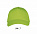 Бейсболка LONG BEACH,Зеленый луг/ Белый  с логотипом в Екатеринбурге заказать по выгодной цене в кибермаркете AvroraStore